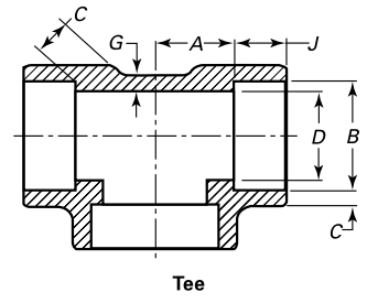 Socket Weld Tee